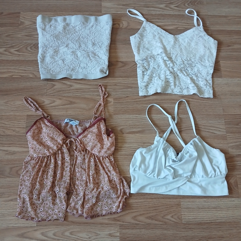 RSQ, Hollister, Almost Famous, and Tilly's Women's Tops Bundle
